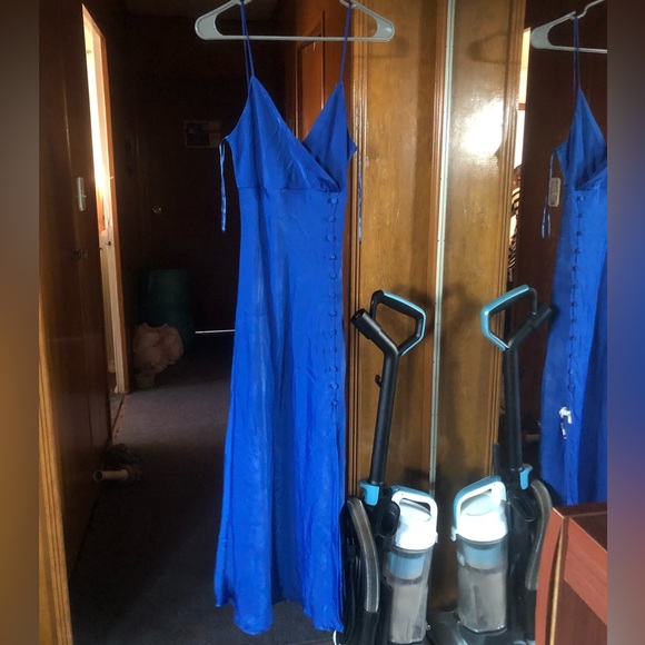 Zara CAMISOLE DRESS WITH BUTTONS M NWT - Picture 6 of 8